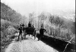 Route de Luchon à L'Hospice René Ancely 1er plan à G