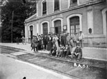 Groupe à la Gare