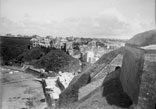 Vue de la plage prise des remparts