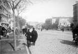 Calle de Alcala dans le fond la porte d'Alcala