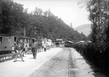 Gare et vallée vers Grenoble