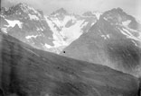 Vue du glacier de l'Homme