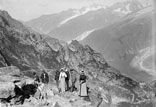 Descente du Brévent vers Plan Praz