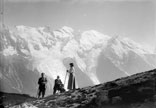 La chaine du Mont Blanc, vue de Plan Praz