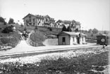 Sommet du Mont Revard. Les Hôtels et le funiculaire