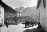 Viallage et glacier du Trient