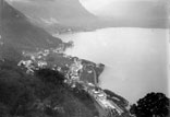 Vue du lac prise du Glyon