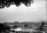 Vue générale de Lauzanne et du lac de Genève