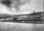 Vue générale d'Evian. Bords du lac de Genève