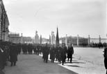 La Parade au Palais Royal. Le Drapeau Espagnol