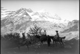 Vue sur les Sarradets, Taillon et Gabietous