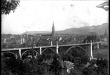 Pont du Kornhaus et la ville de Berne vu du Schänzli