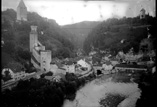 Vue prise du pont suspendu